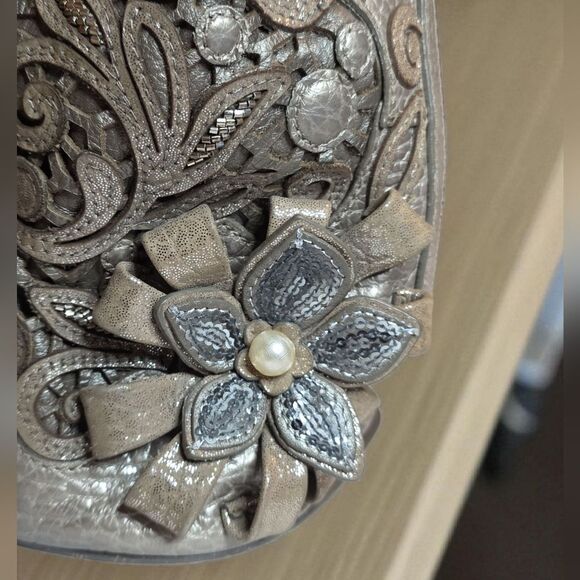 Brighton Masterpiece Catch the Moon Leather Handbag Limited Edition Good Conditi - Picture 6 of 13